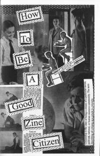 How To Be A Good Zine Citizen