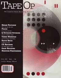 Tape Op #78 Jul Aug 10