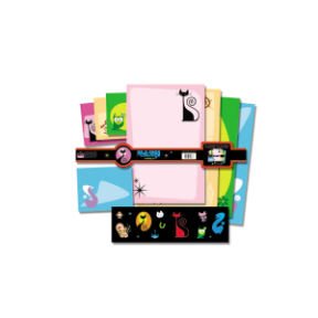 Red Tango Stationary Set