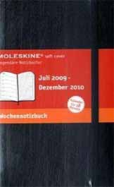 18 Month Planner Jul 09 Dec 2010 Small Black Softcover