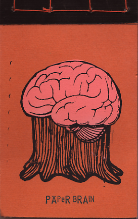 Mini Paper Brain Notebook