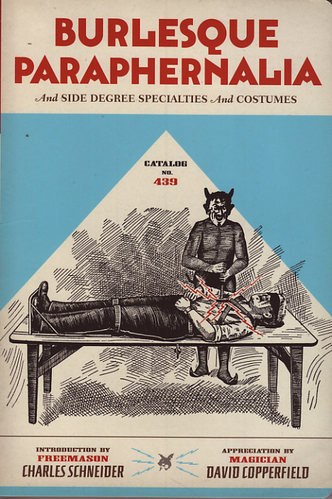 Catalog No 439 Burlesque Paraphernalia And Side Degree Specialties and Costumes