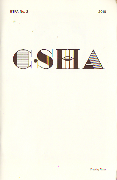 BTFA #2: CSHA Cruising Notes