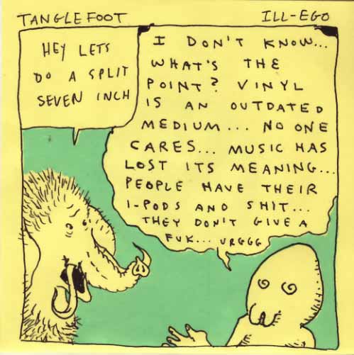 Ill Ego - Tanglefoot split 7 inch