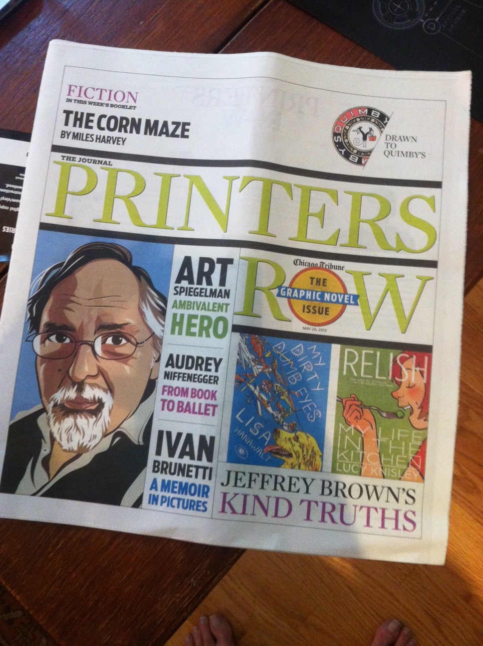 Quimby’s in the Printers Row Journal of the Chicago Tribune « Quimblog